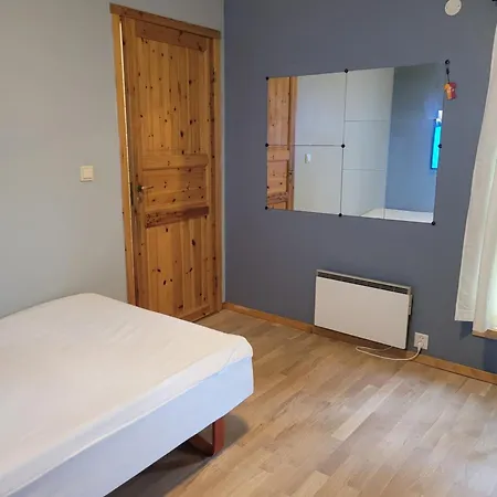 The House In The Quiet Street In Bodø