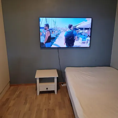 The House In The Quiet Street In Bodø